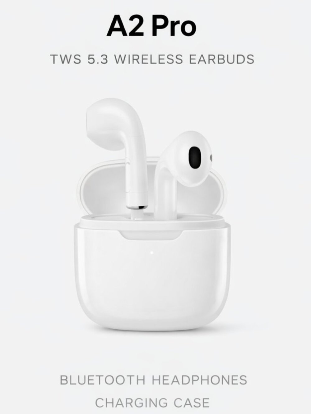 A2 Pro TWS 5.3 Wireless Earbuds Bluetooth Headphones Touch Control Charging Case